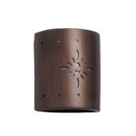 409-36- 8.5" Row of Holes, Center Starburst