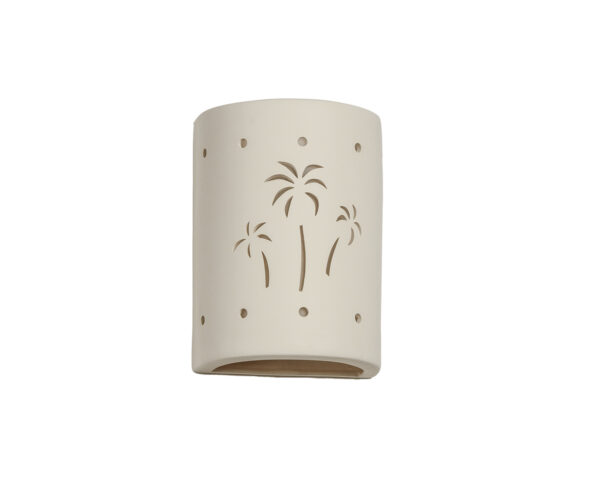 100-22B - 8.5" Slim Palm Trees w/Holes